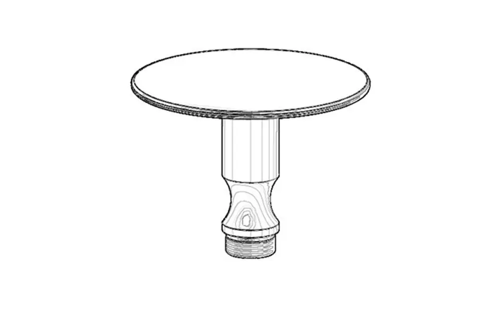 DORNBRACHT Stopfen ERSATZTEILE 093120097 D. 63 x 48 mm Messing (23kt Gold), 093120097-09 Galeriebild 1